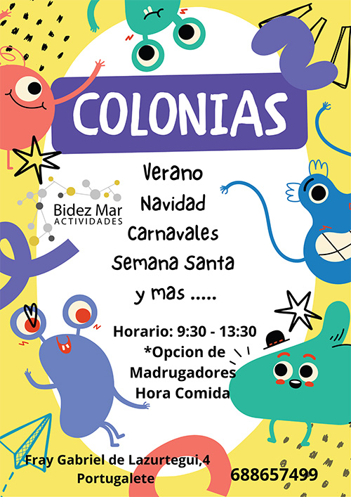 Colonias Infantiles BidezMar Actividades
