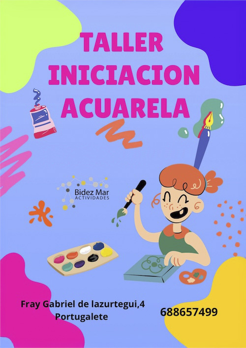 Taller Acuarela BidezMar Actividades