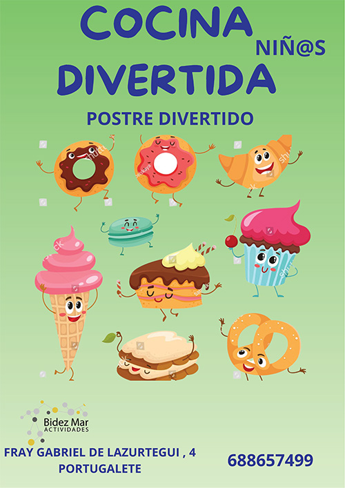 Taller Cocina Divertida BidezMar Actividades