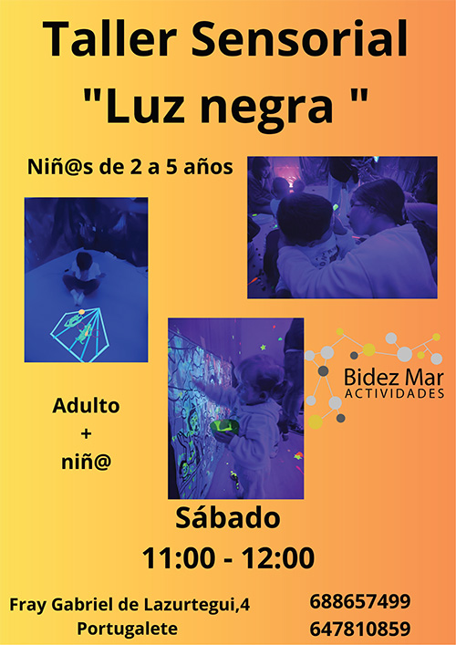 Taller Luz Negra BidezMar Actividades