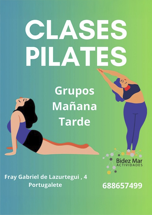 Taller Pilates Cartel Bidez Mar Actividades