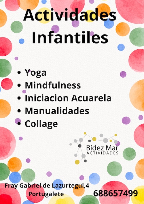 Bidezmar Talleres Actividades Infantiles
