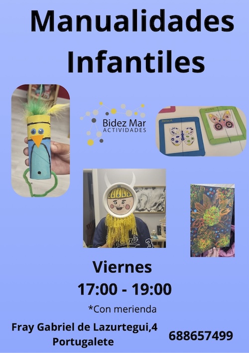 Bidezmar Manualidades Infantil Curso 2026-27